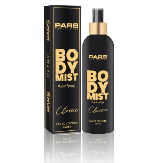 Pars Body Mist Classic Vücut Spreyi Eau De Cologne