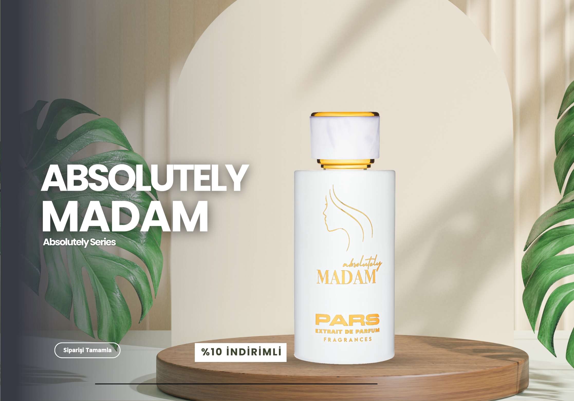 Pars Absolutely Madam Extrait De Parfum Fragrances 100ml